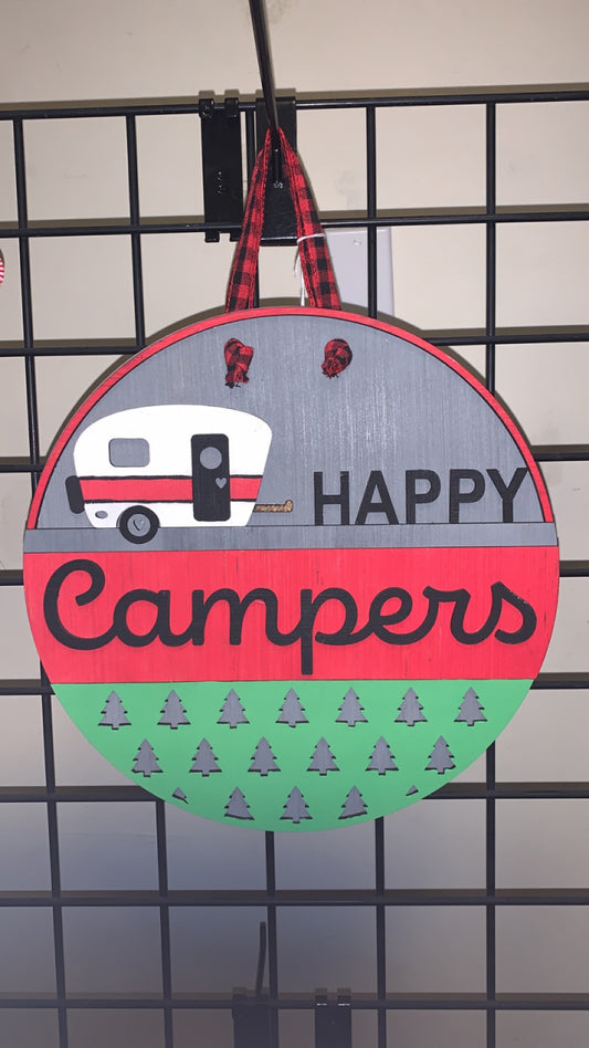 Happy Camper Wreath