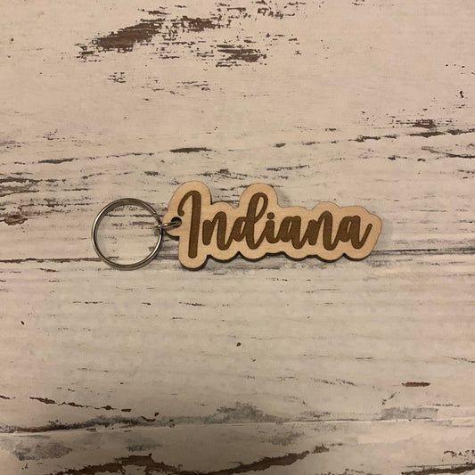 Indiana Keychain